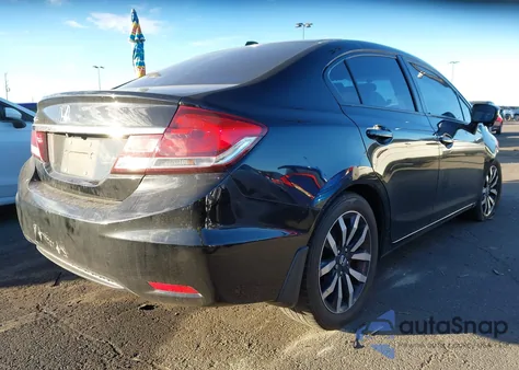 2015 Honda Civic Ex-L from USA, damaged, VIN 2HGFB2F90FH534028